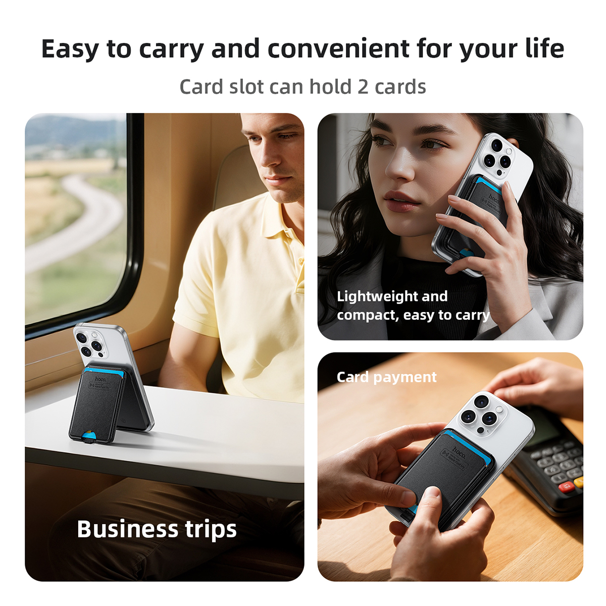 HOCO E91I Magnetic ID Card Hol - Smart Home Kits 评论和价格