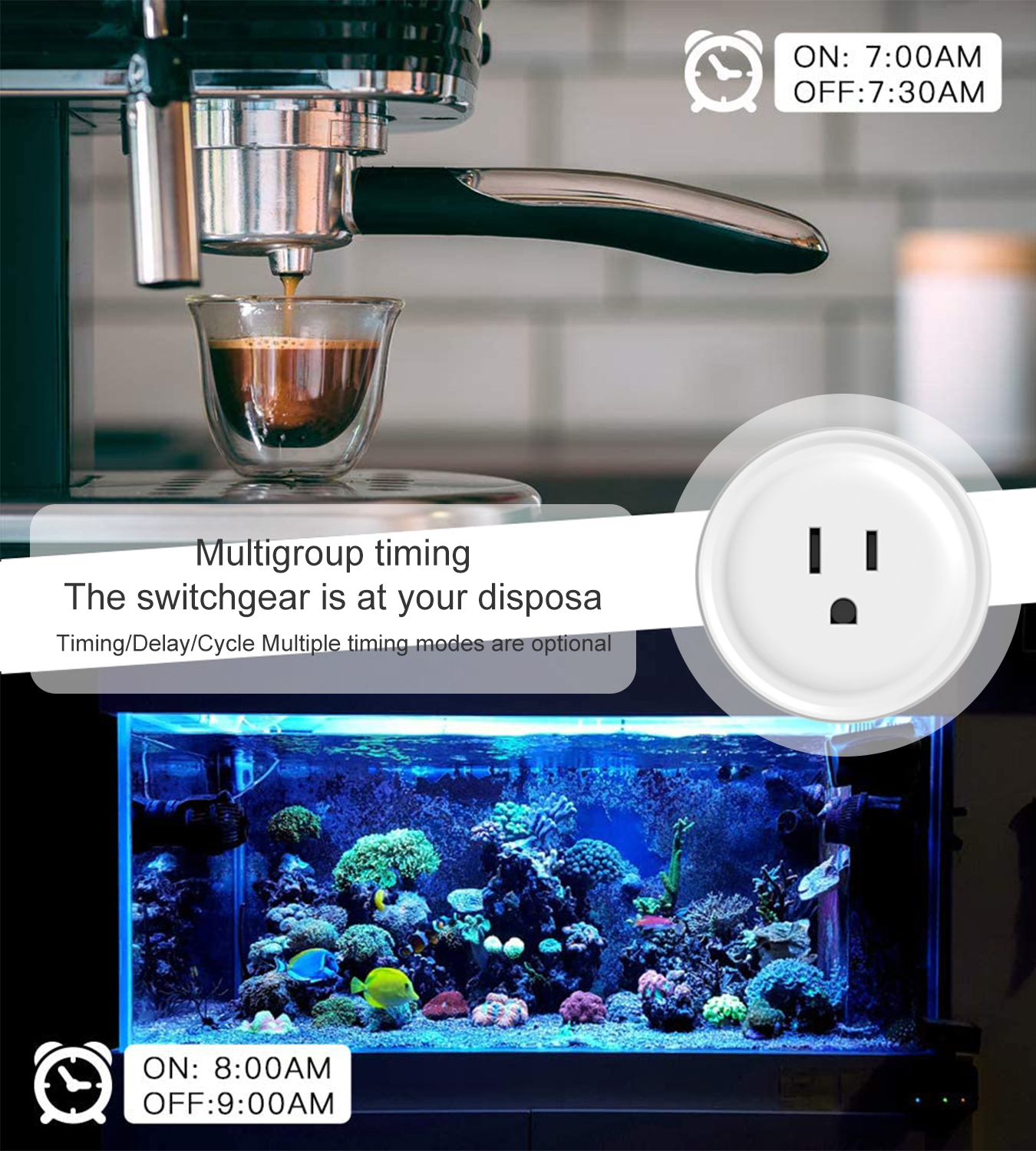 Tuya US-Spec 10A Smart round P - Smart Home Technology 评论和价格