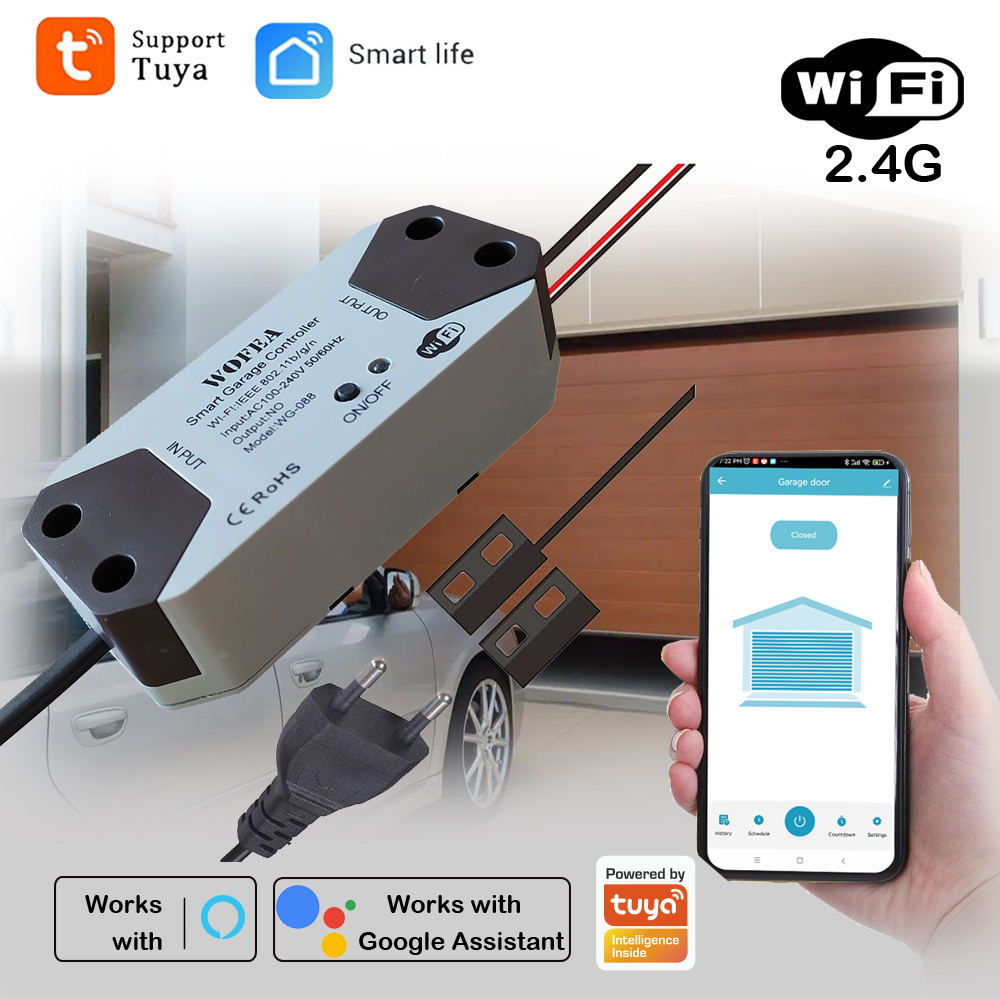 Smart Garage Door Opener Contr - Smart Home Technology 评论和价格