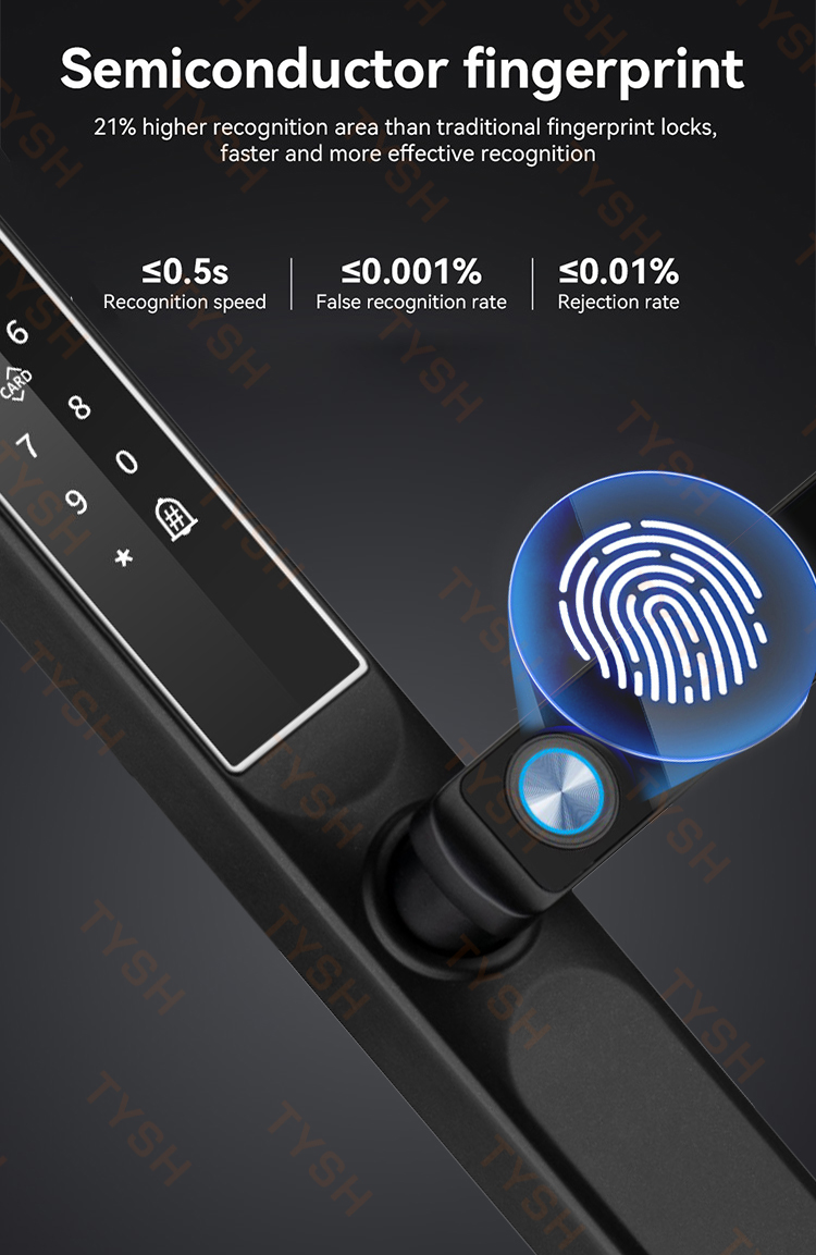 Tuya App Fingerprint Door Lock - Smart Home Technology 评论和价格