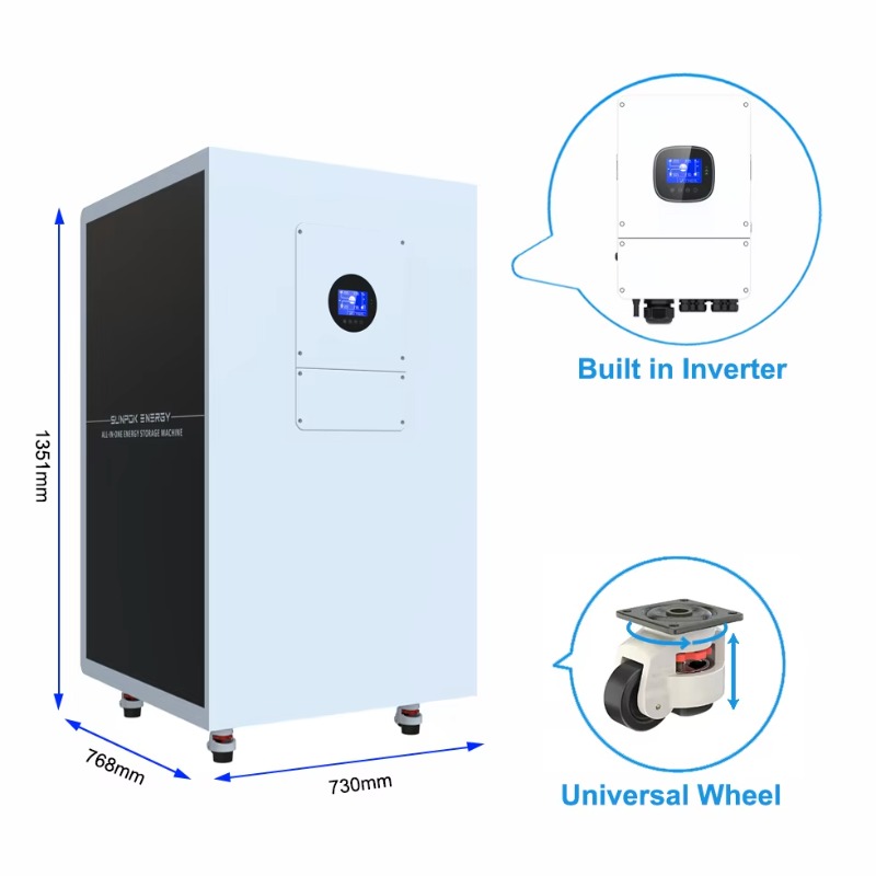 51.2V 15kWh 6kW All-in-One Sol - Smart Home Energy 评论和价格