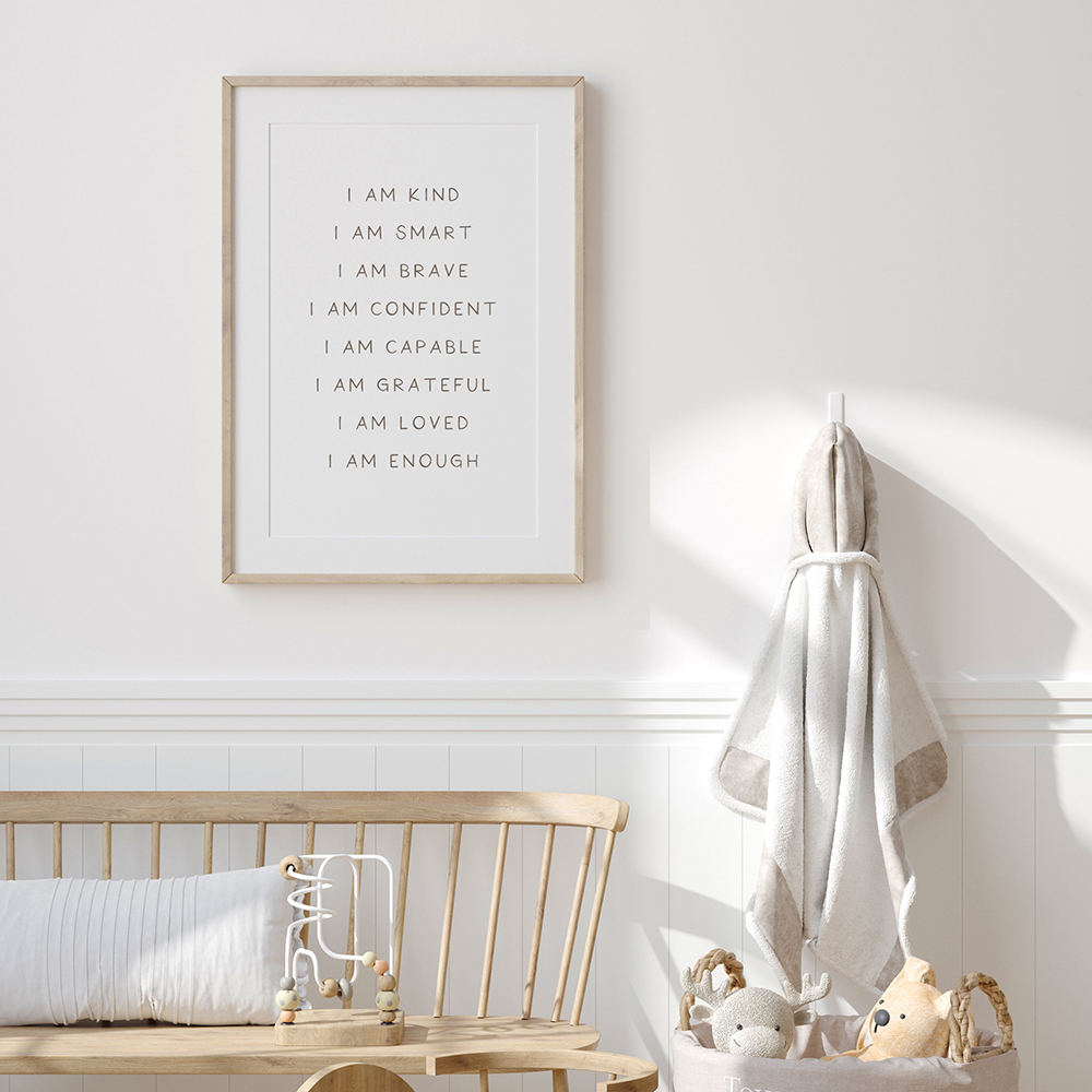 Inspired Kids Canvas Painting  - Smart Home Quotes 评论和价格
