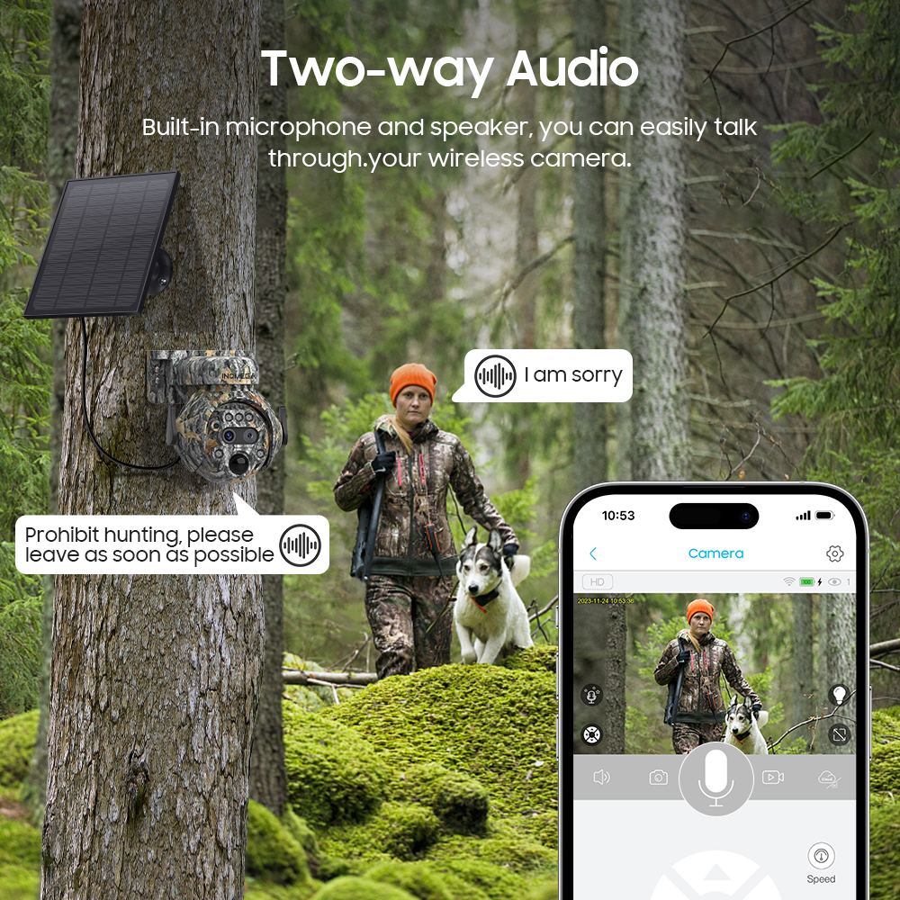 INQMEGA 8MP Solar Powered Came - Smart Home Cctv 评论和价格