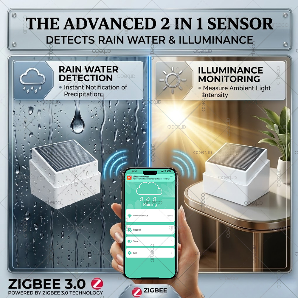 Smart Zigbee 3.0 Rain Drop Sen - Smart Home Iot 评论和价格