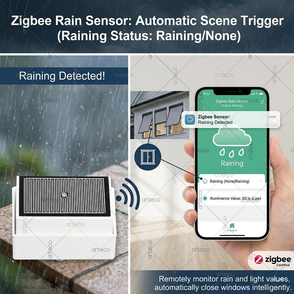 Smart Zigbee 3.0 Rain Drop Sen - Smart Home Iot 评论和价格