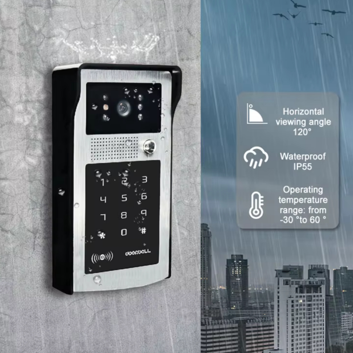 Video Intercom System Outdoor  - Video Doorbell 评论和价格