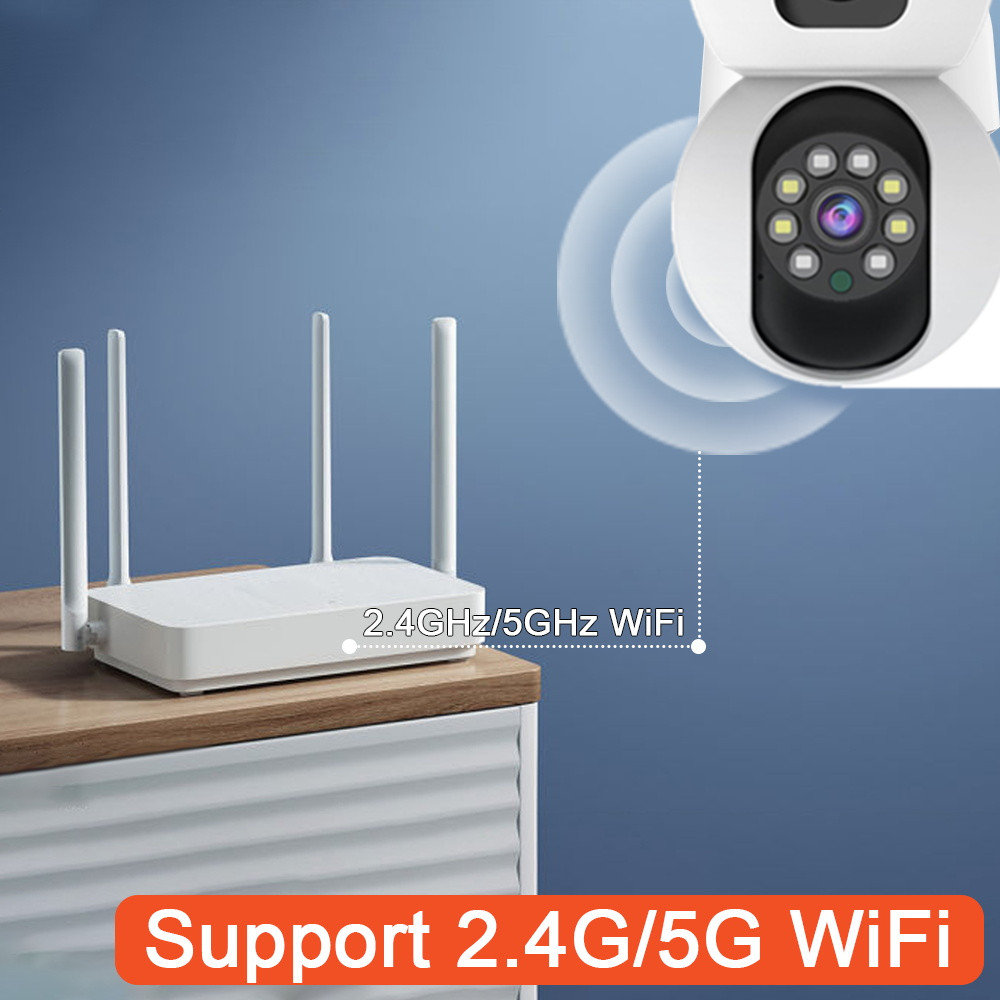 ANSVICAM Tuya Smart 4K 8MP Dua - Smart Home Battery Camera Ezviz 评论和价格