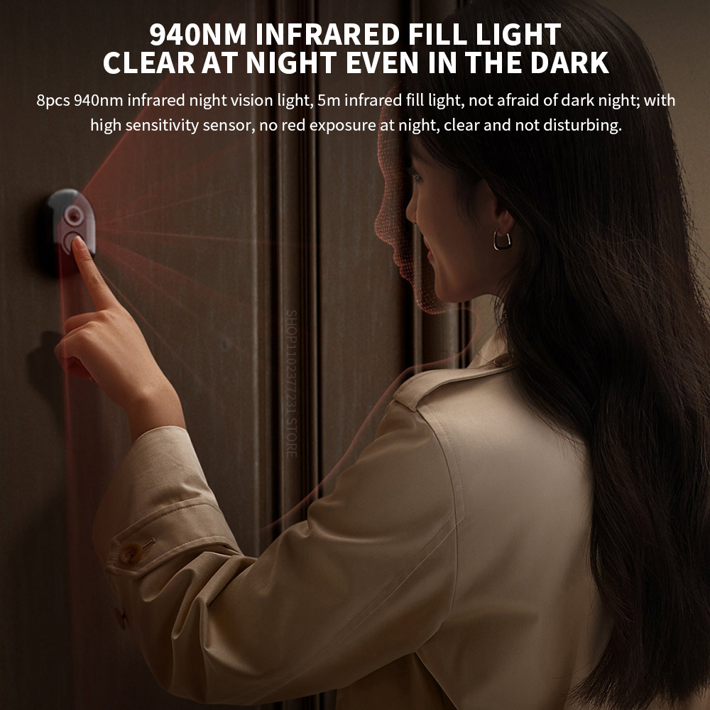 Xiaomi Smart Cat eye 2 WiFi Wi - Smart Home Cctv 评论和价格