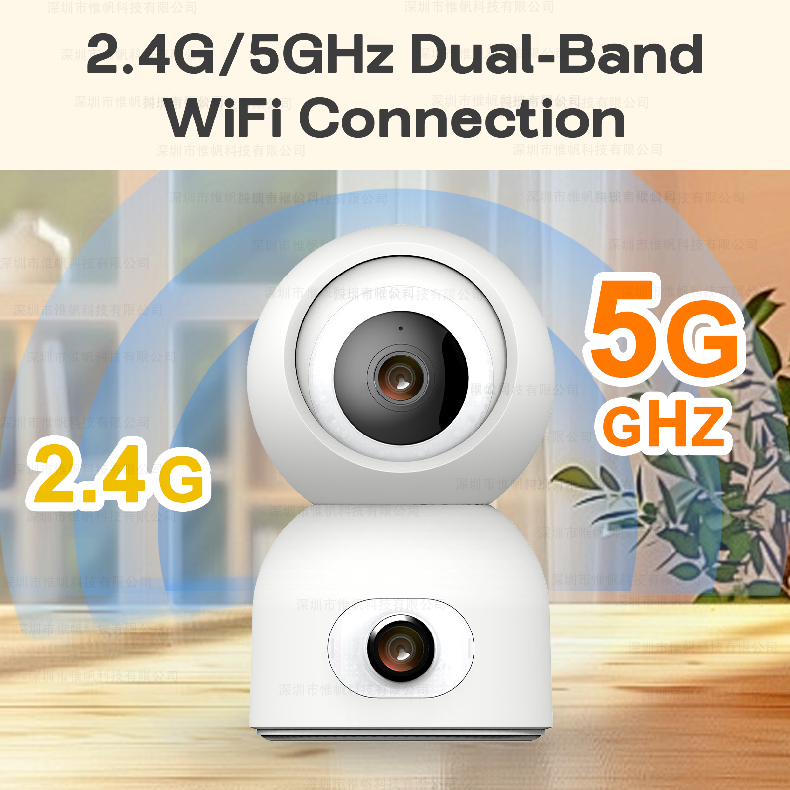 Tuya 4K 8MP Dual Lens 5G WiFi  - Smart Home Battery Camera Ezviz 评论和价格