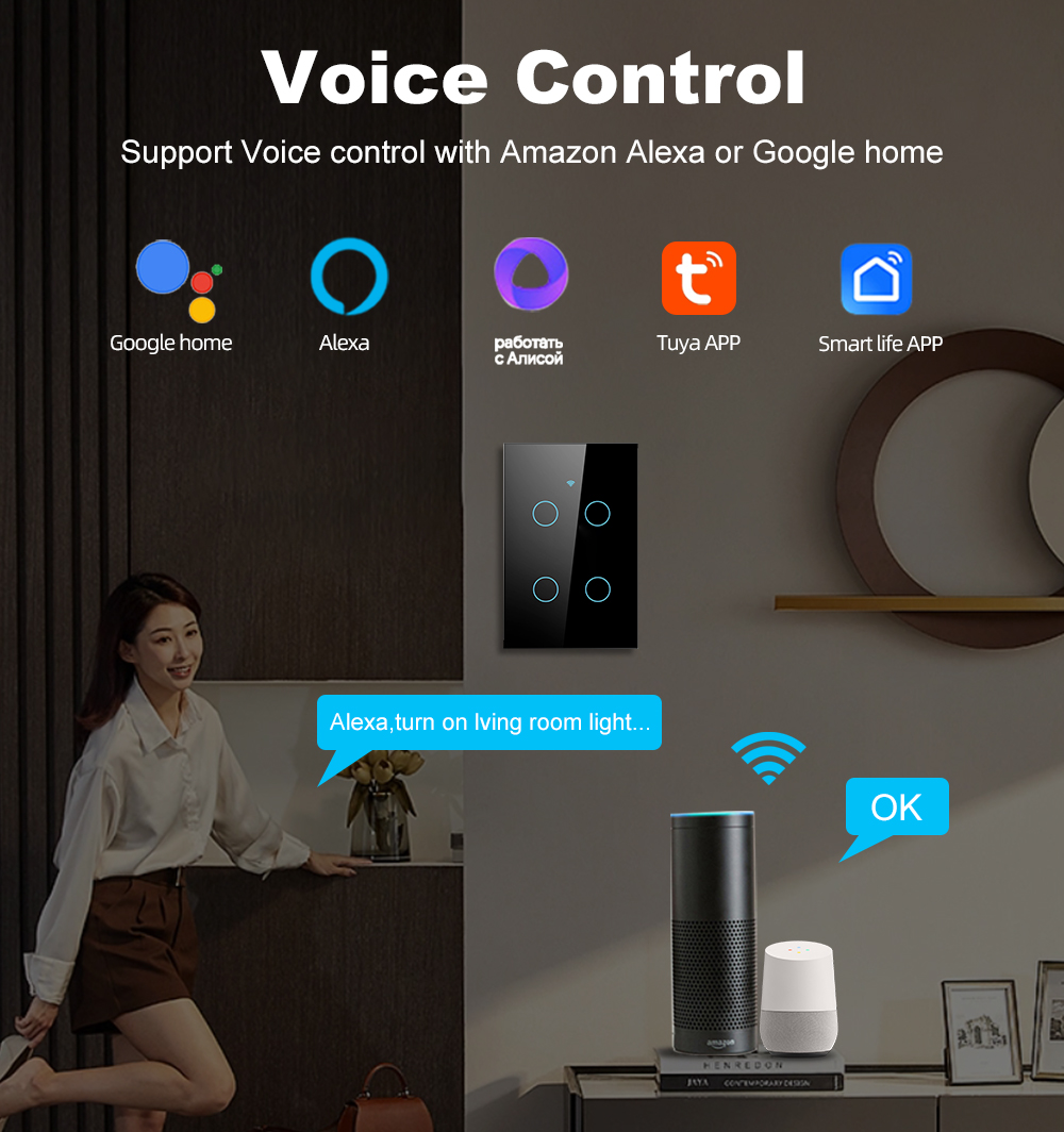 Smart Life Wifi+Bluetooth Touc - Smart Home Dashboard 评论和价格
