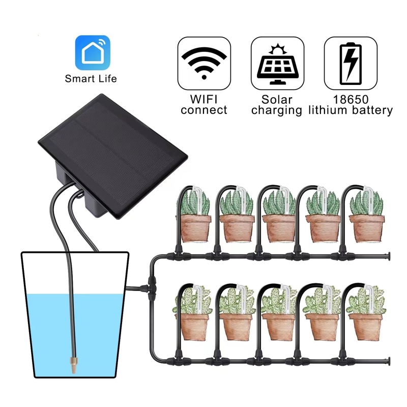 WIFI Solar Automatic Watering  - Smart Home Kits 评论和价格