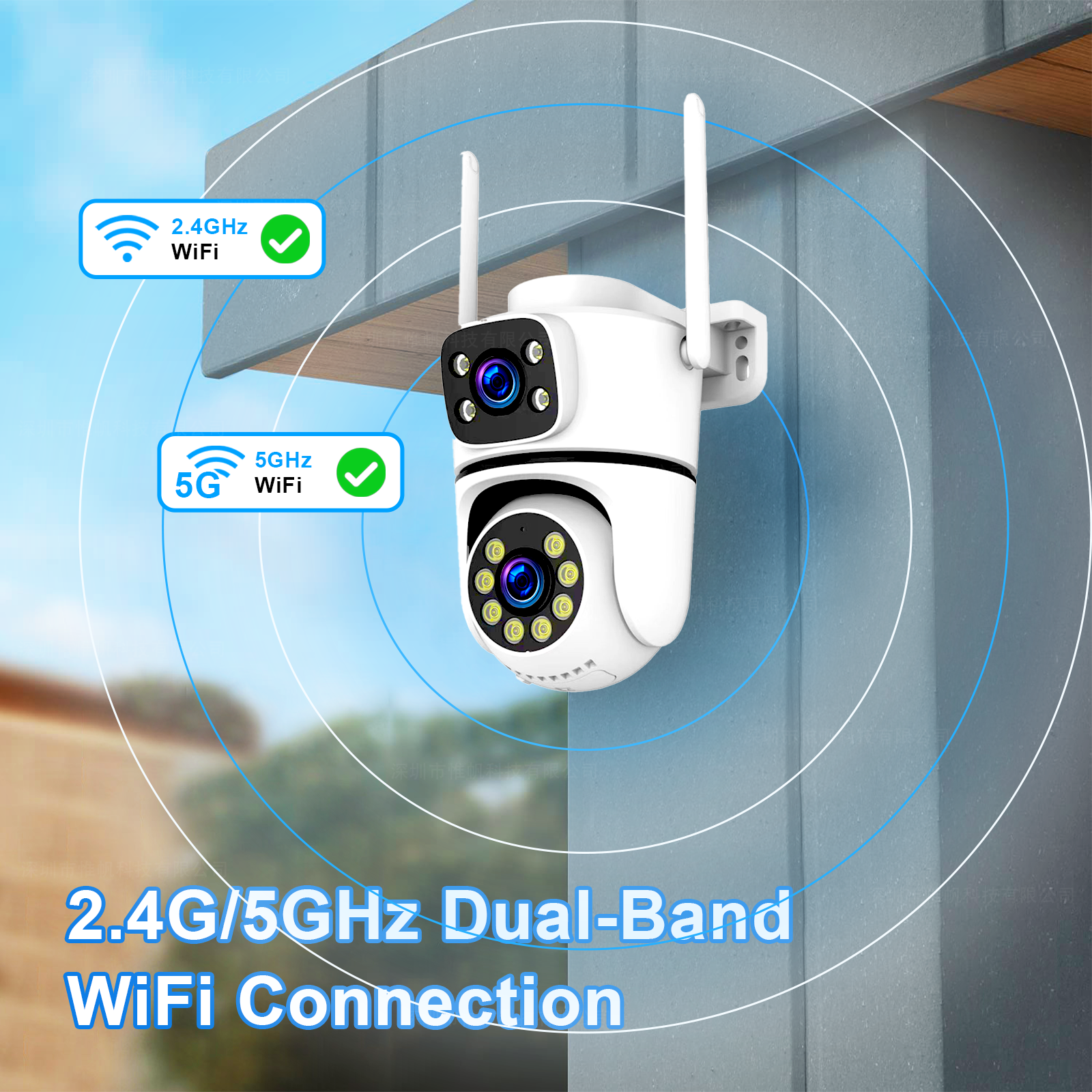 Tuya 5K WiFi Surveillance Came - Smart Home Battery Camera Ezviz 评论和价格