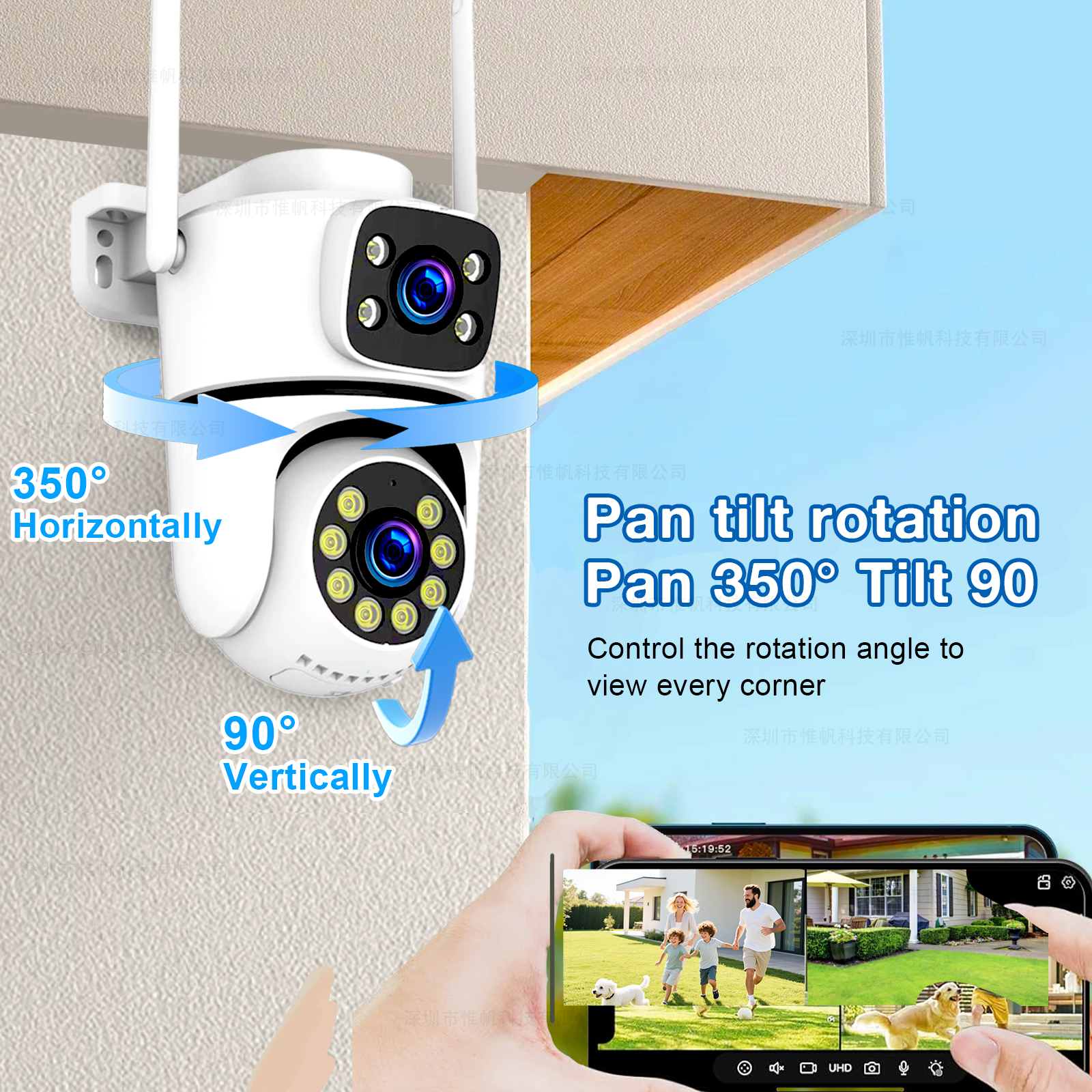Tuya 5K WiFi Surveillance Came - Smart Home Battery Camera Ezviz 评论和价格