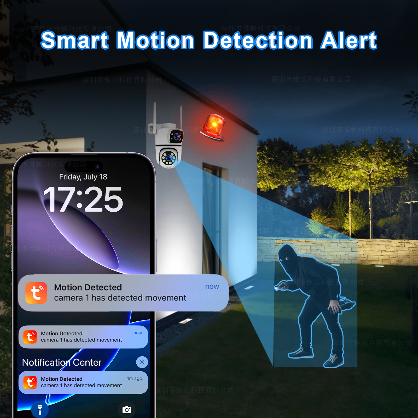 Tuya 5K WiFi Surveillance Came - Smart Home Battery Camera Ezviz 评论和价格
