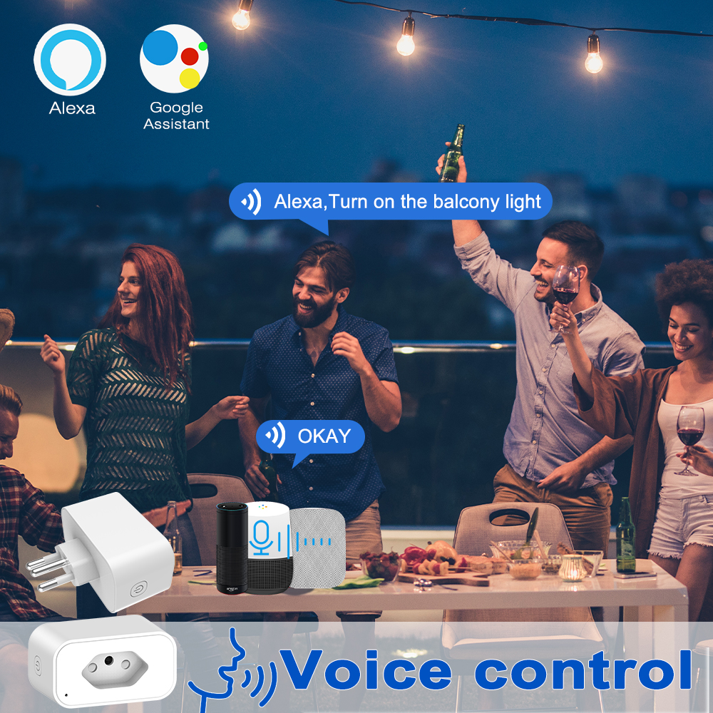 Tuya WiFi Smart Socket Brazil  - Smart Home Technology 评论和价格