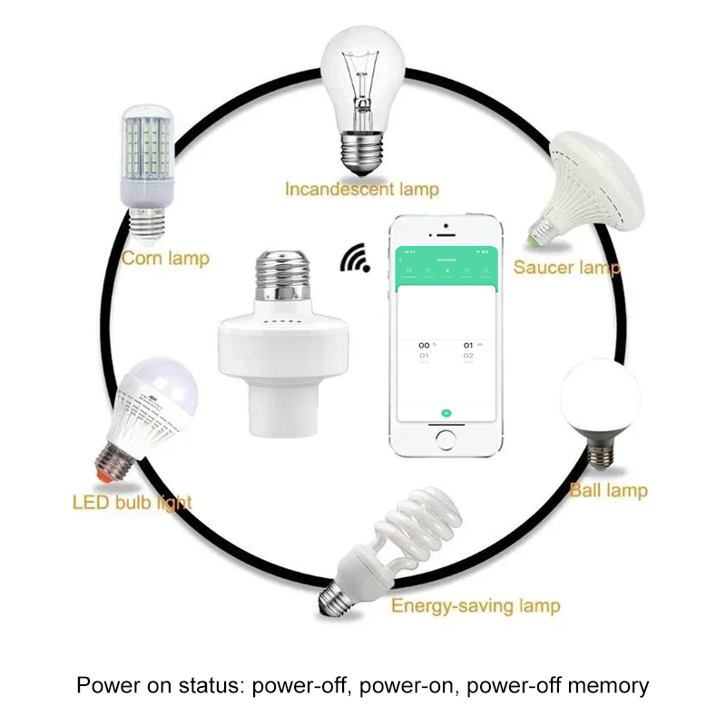 Tuya Smart E27 Socket Switch A - Smart Home App 评论和价格