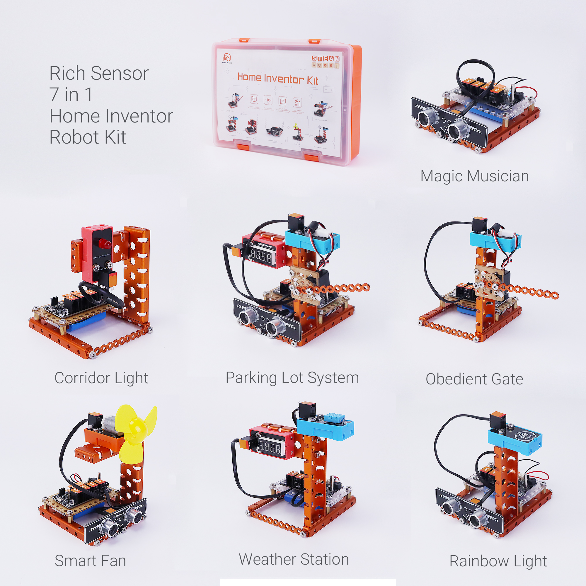 Hot Selling WEEEMAKE 15 in 1 I - Smart Home Kits 评论和价格