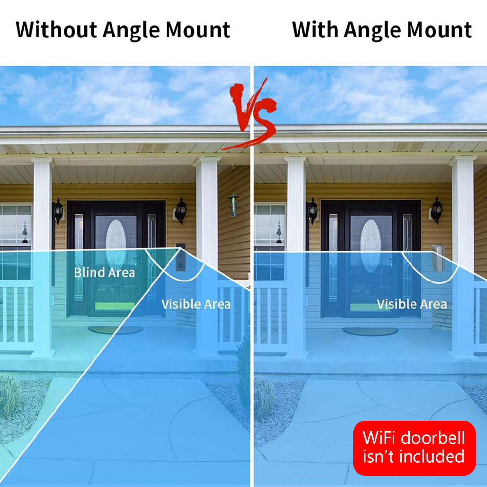 DIGIT-Adjustable Angle Doorbel - Video Doorbell 评论和价格