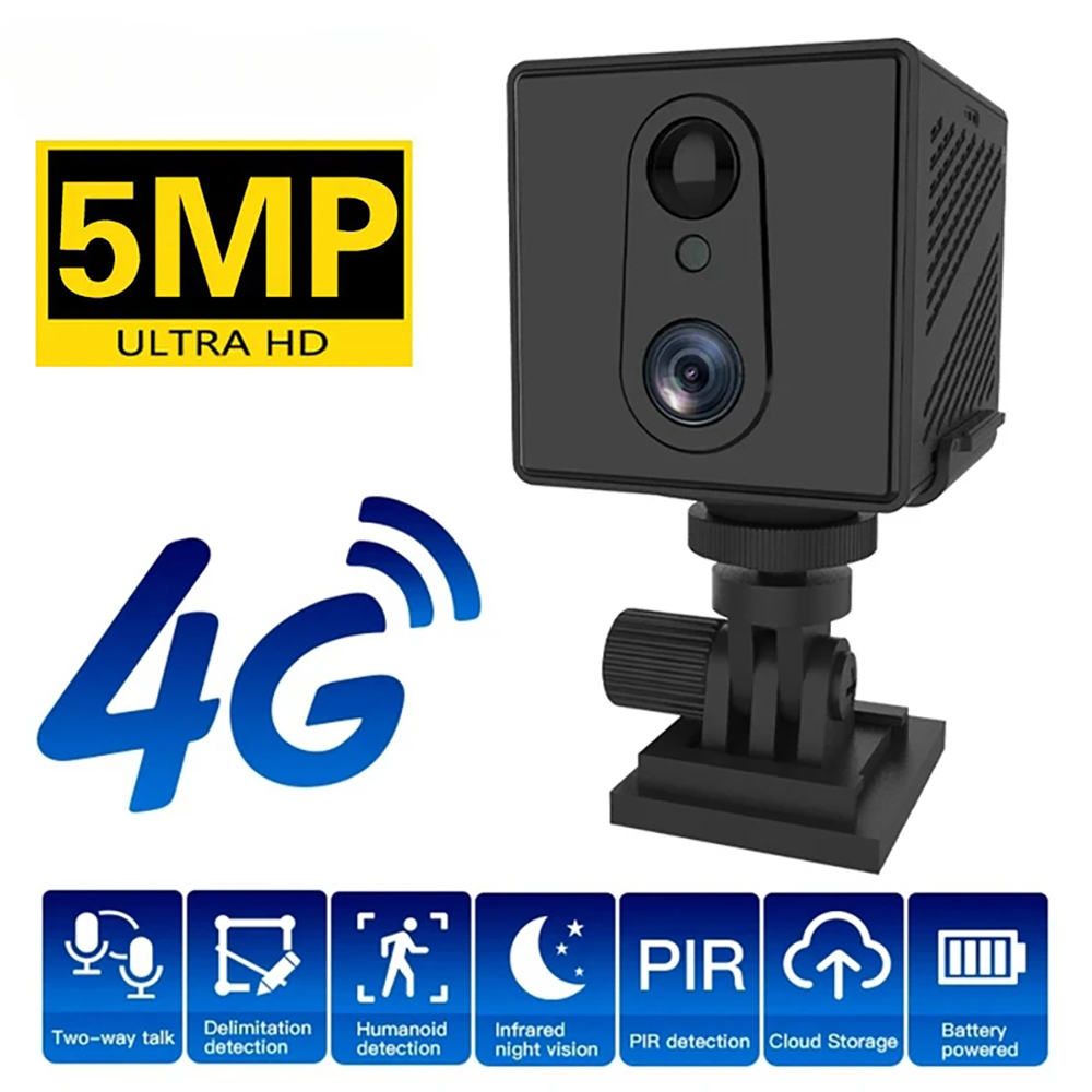 4G SIM Card Powered 5MP Mini C - Smart Home Battery Camera Ezviz 评论和价格