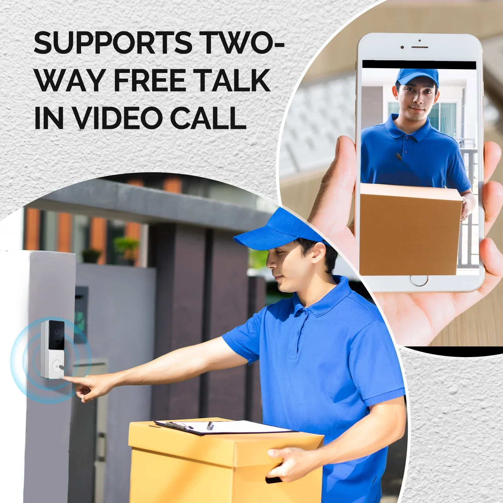 MOES Tuya Smart WiFi Video Doo - Smart Home Cctv 评论和价格